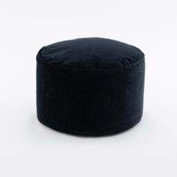 Eliza Velvet Pouffe - thumbnail 2