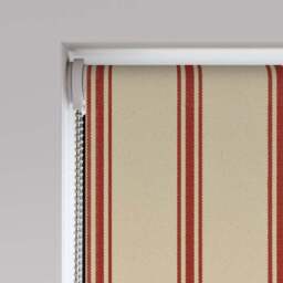 Folkstone Stripe Fire Retardant Blackout Made to Measure Roller Blind - thumbnail 4