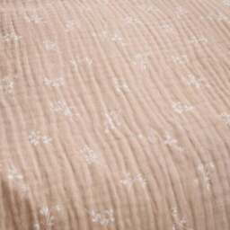 Cotton Muslin Sprig Floral Duvet Cover & Pillowcase Set - thumbnail 6