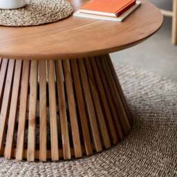 Dawson Slatted Coffee Table - thumbnail 3