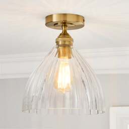 Churchgate Allexton Flush Ceiling Light - thumbnail 1