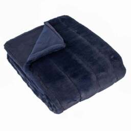 Empress Faux Fur Throw Blanket - thumbnail 3