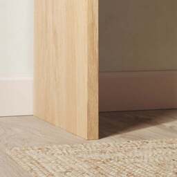 Bennett 2 Drawer Dressing Table with Mirror - thumbnail 4
