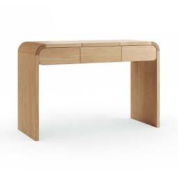 Bennett 2 Drawer Dressing Table with Mirror - thumbnail 5