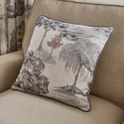 Watercolour Trees Eyelet Curtains - thumbnail 4