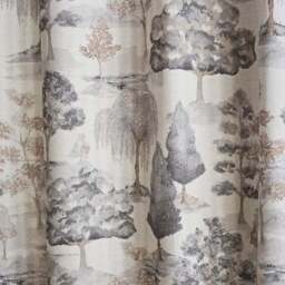 Watercolour Trees Eyelet Curtains - thumbnail 3
