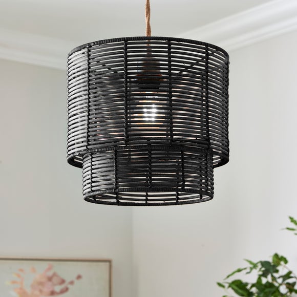 Zaira Two Tier Easy Fit Pendant Shade - image 1