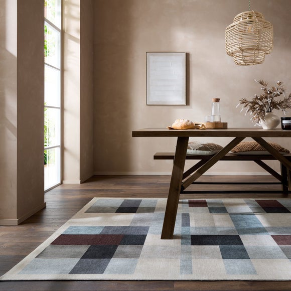 Regalis Geometric Washable Rug - image 1