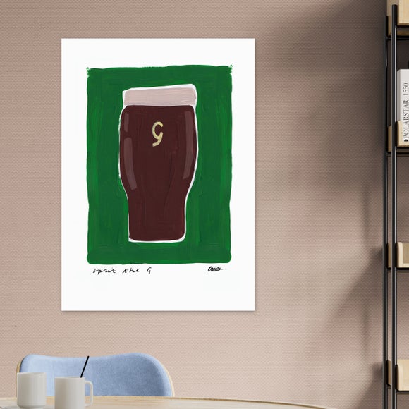 East End Prints Split the G Framed Print - image 1