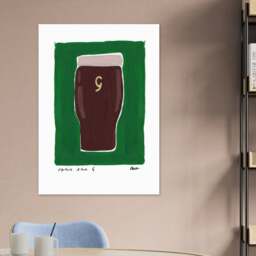 East End Prints Split the G Framed Print - thumbnail 1