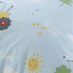 Farmyard Animal Single Duvet Cover & Pillowcase Set - thumbnail 4
