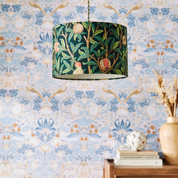 William Morris Bird Pomegranate Lamp Shade - image 1