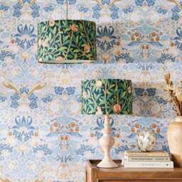 William Morris Bird Pomegranate Lamp Shade - thumbnail 2