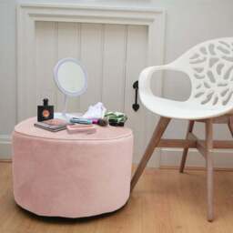 rucomfy Velvet Bean Bag Pouffe - thumbnail 2