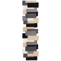 Collage Modern Cut-Out Wool Runner - thumbnail 2