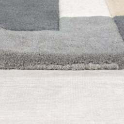 Collage Modern Cut-Out Wool Runner - thumbnail 4