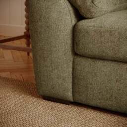 Milton Soft Chenille 3 Seater Sofa - thumbnail 5