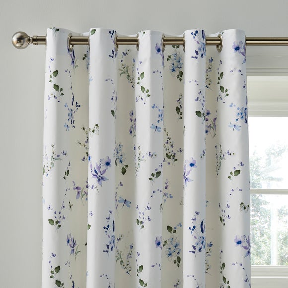 Nola Floral Eyelet Curtains - image 1