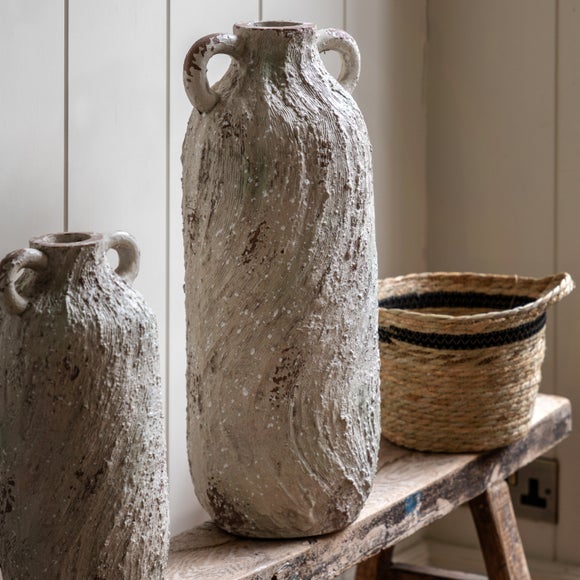 Cedar & Sage Awaroa Stone-Effect Vase - image 1