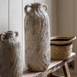 Cedar & Sage Awaroa Stone-Effect Vase