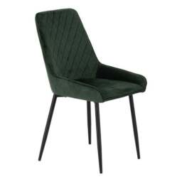 Athens 4 Seater Rectangular Dining Table with 4 Avery Chairs, Concrete Effect - thumbnail 5