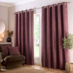 Churchgate Swithland Herringbone Eyelet Curtains (Blackout Available) - thumbnail 2