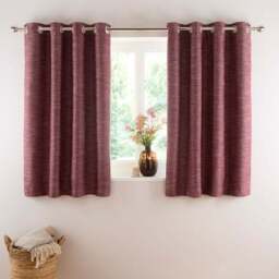Churchgate Swithland Herringbone Eyelet Curtains (Blackout Available) - thumbnail 5