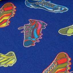 Catherine Lansfield Bright Football Fitted Sheet - thumbnail 3