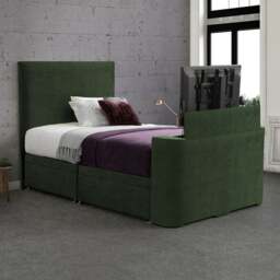Sweet Dreams Gaia Side Lift Ottoman TV Bed - thumbnail 1