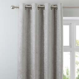 Chenille Eyelet Curtains (Blackout Available)