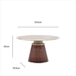 Seville Marble Coffee Table - thumbnail 6