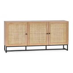 Hollis Large Sideboard, Oak - thumbnail 3