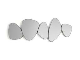 Pebble Shapes Wall Mirror - thumbnail 3