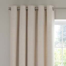 Tiny Stripe Eyelet Curtains - thumbnail 1