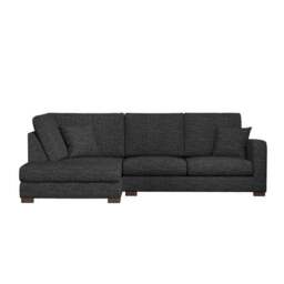 Carson Deep Sit Vivalife Stain-Resistant Fabric Corner Sofa - thumbnail 2