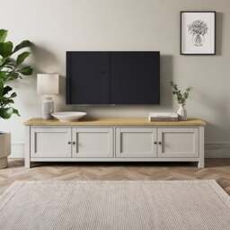 "Olney Extra Wide TV Unit for TVs up to 80""" - thumbnail 1