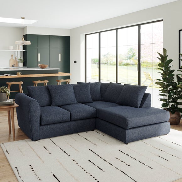 Blake Multi Texture Corner Chaise Sofa - image 1