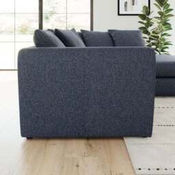 Blake Multi Texture Corner Chaise Sofa - thumbnail 2