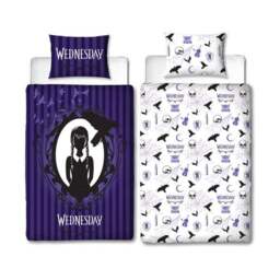 Wednesday Destined Single Duvet Cover and Pillowcase Set - thumbnail 5