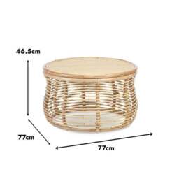Desser Royal Rattan Coffee Table - thumbnail 3