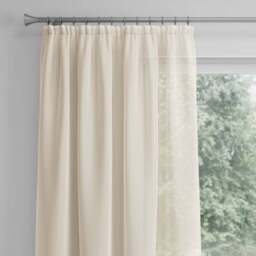 Sapphire Made to Measure Fire Retardant Voile Curtains - thumbnail 4