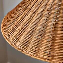 Ruri Boho Rattan Floor Lamp - thumbnail 3