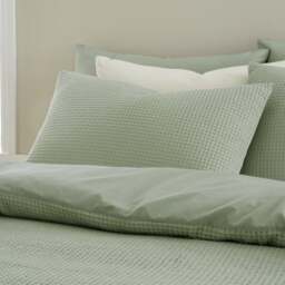 Ashton Cotton Waffle 100% Cotton Standard Pillowcase Pair