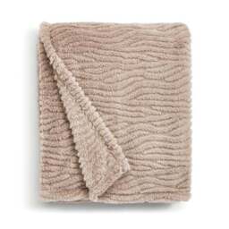 Henwood Textured Fleece Throw Blanket 130cm x 170cm - thumbnail 4