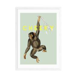 East End Prints Cheeky Monkey Print - thumbnail 2