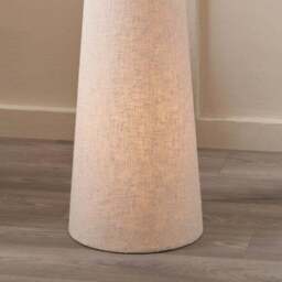 Pacific Lifestyle Mirissa Slubby Handloom Fabric Floor Lamp - thumbnail 3