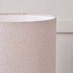 Pacific Lifestyle Mirissa Slubby Handloom Fabric Floor Lamp - thumbnail 6