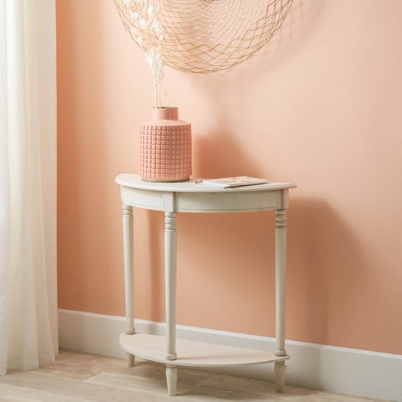 Pacific Heritage Half Moon Console Table, Painted Pine - image 1