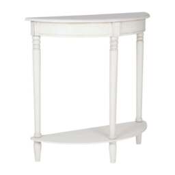 Pacific Heritage Half Moon Console Table, Painted Pine - thumbnail 2
