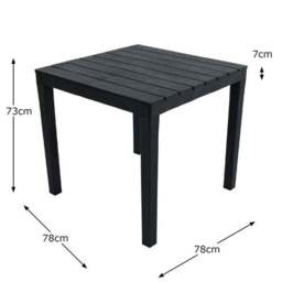 Trabella Roma Square Table - thumbnail 6
